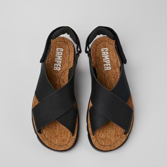 Brand New - Camper Womens Oruga Sandal Flat - Black - 10 - Picture 5 of 5